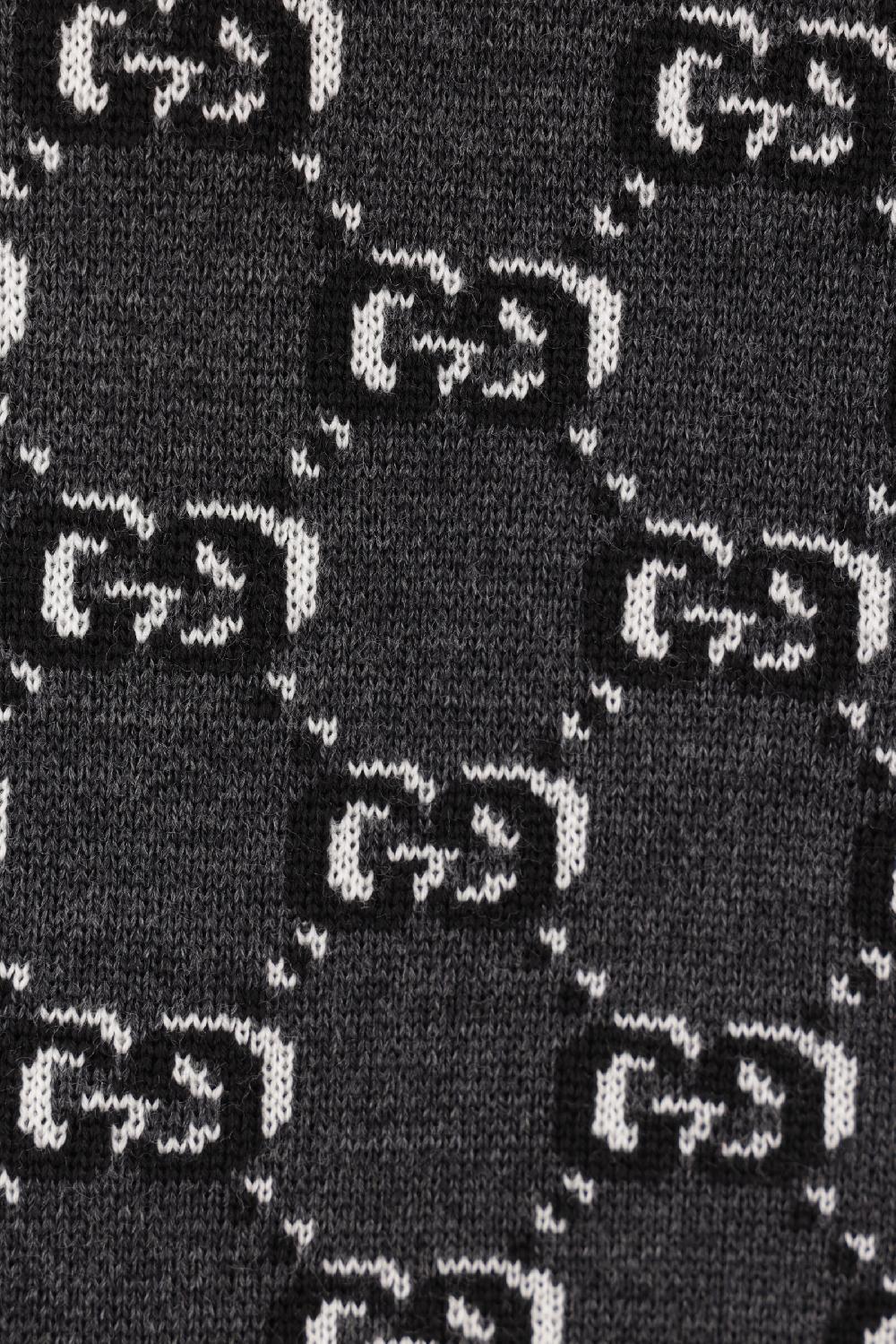 GUCCI Pullover In Jacquard GG Shadow