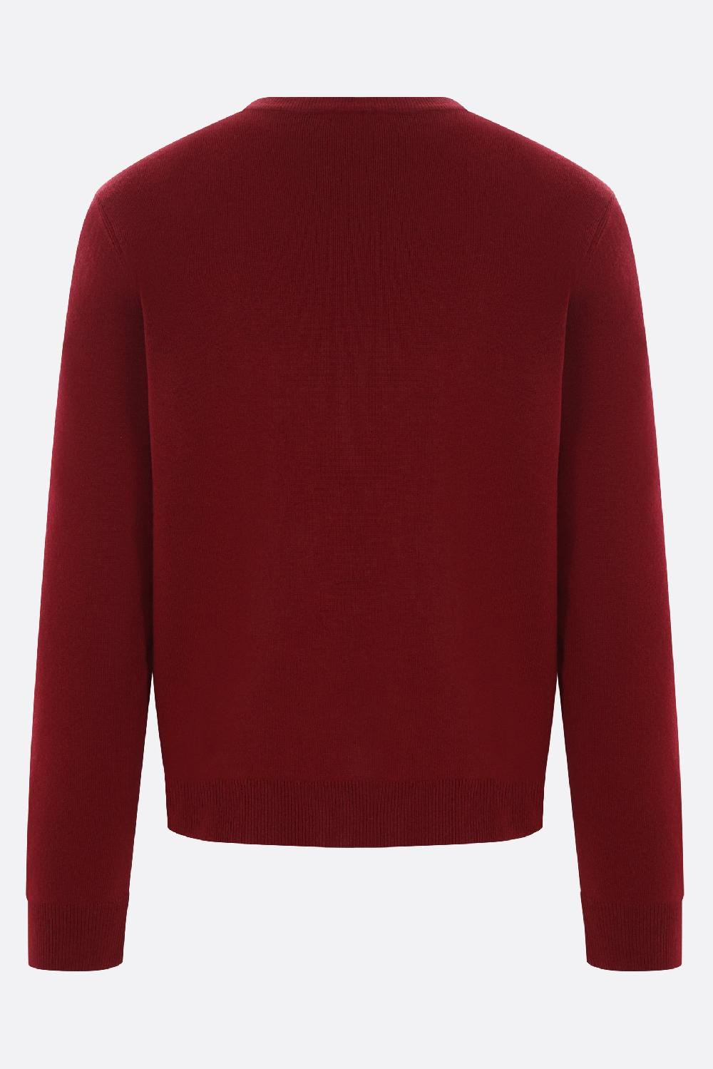 GUCCI Pullover In Lana E Cashmere Con Logo
