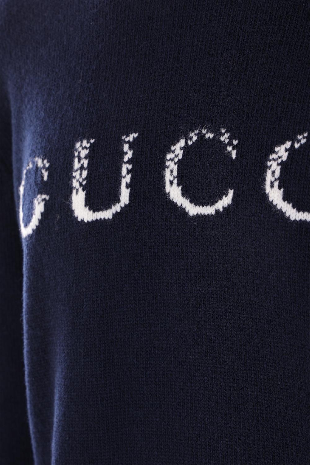 GUCCI Pullover In Lana Intarsio Gucci