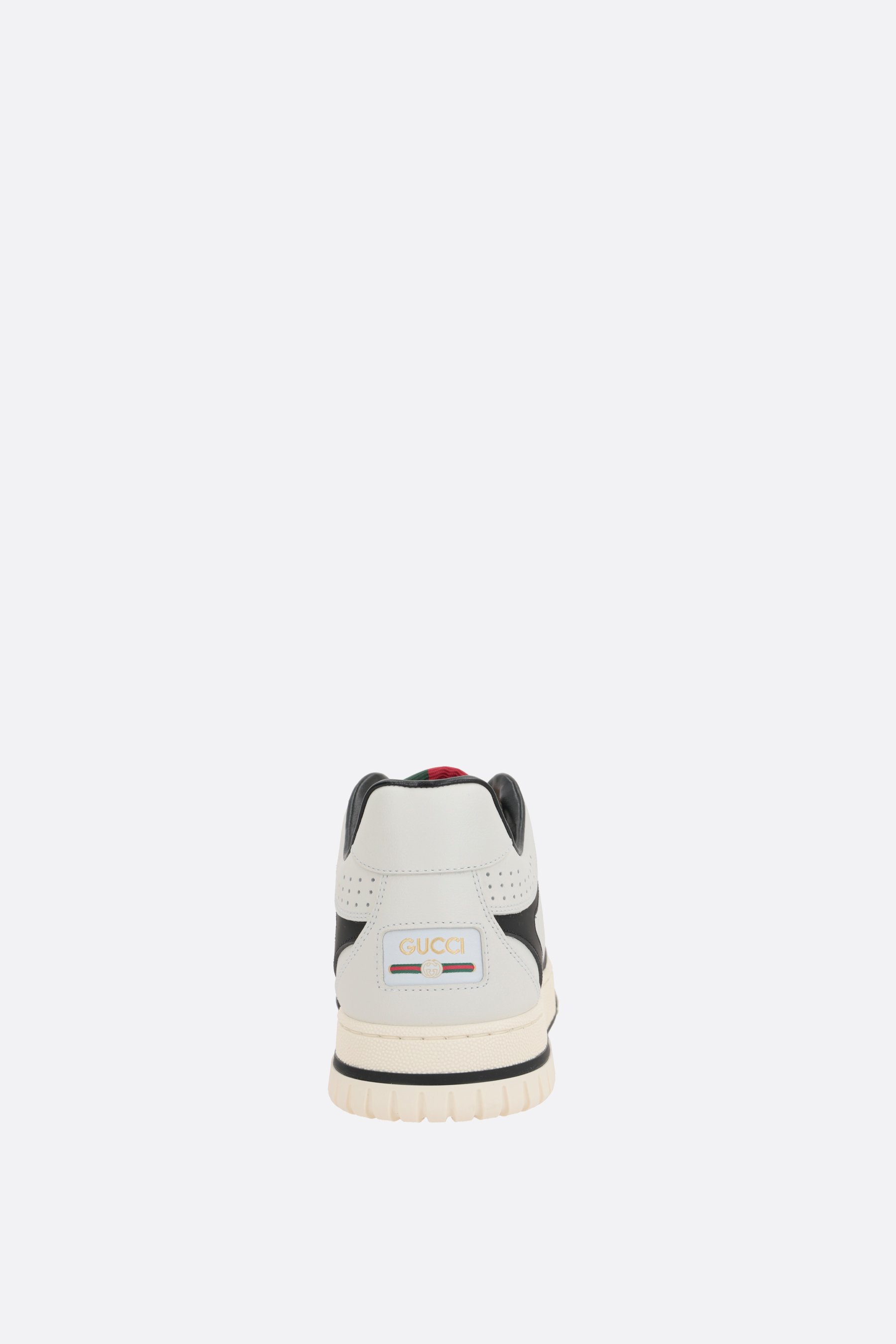 GUCCI Sneaker Gucci Re-Web In Pelle Liscia