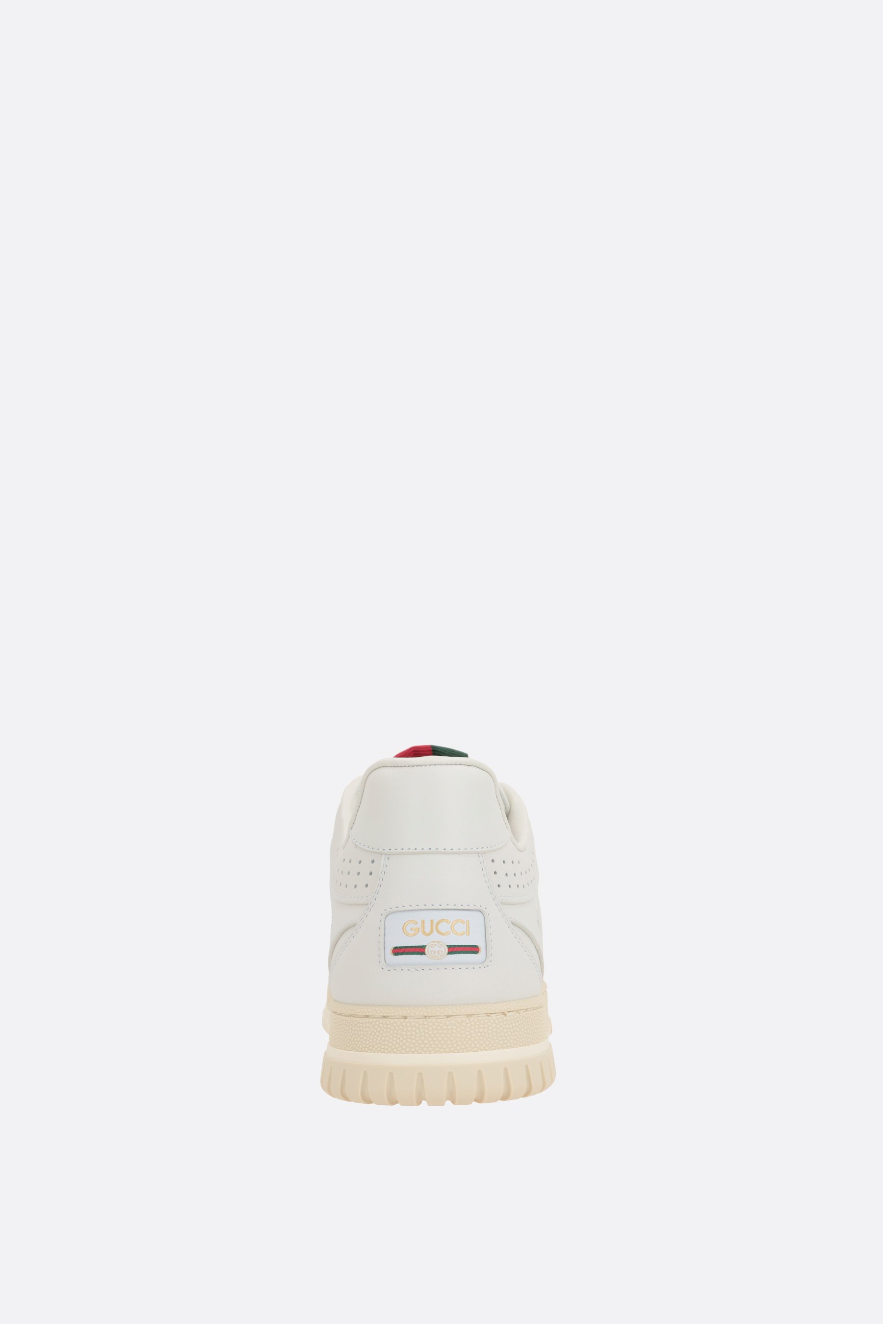 GUCCI Sneaker Gucci Re-Web In Pelle Liscia