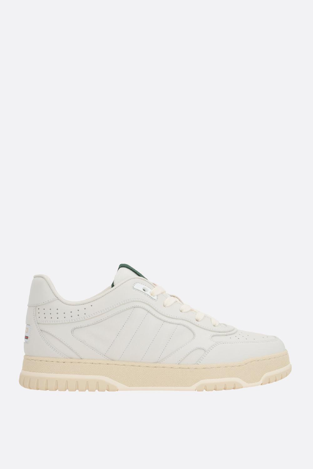 GUCCI sneaker Gucci Re-Web in pelle liscia