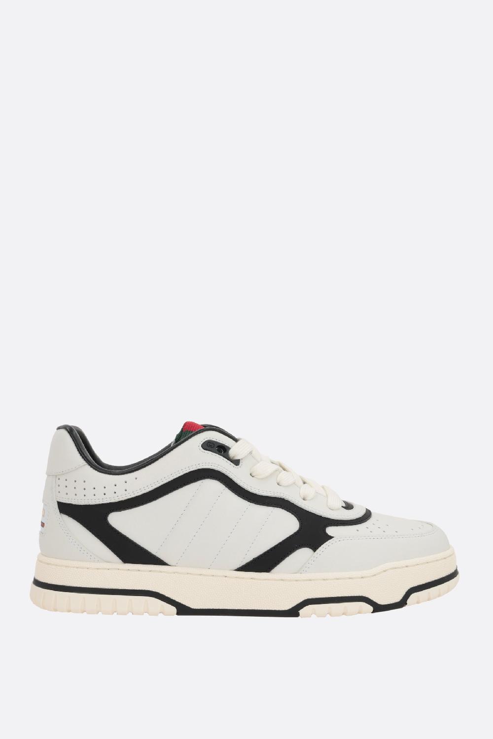 GUCCI sneaker Gucci Re-Web in pelle liscia