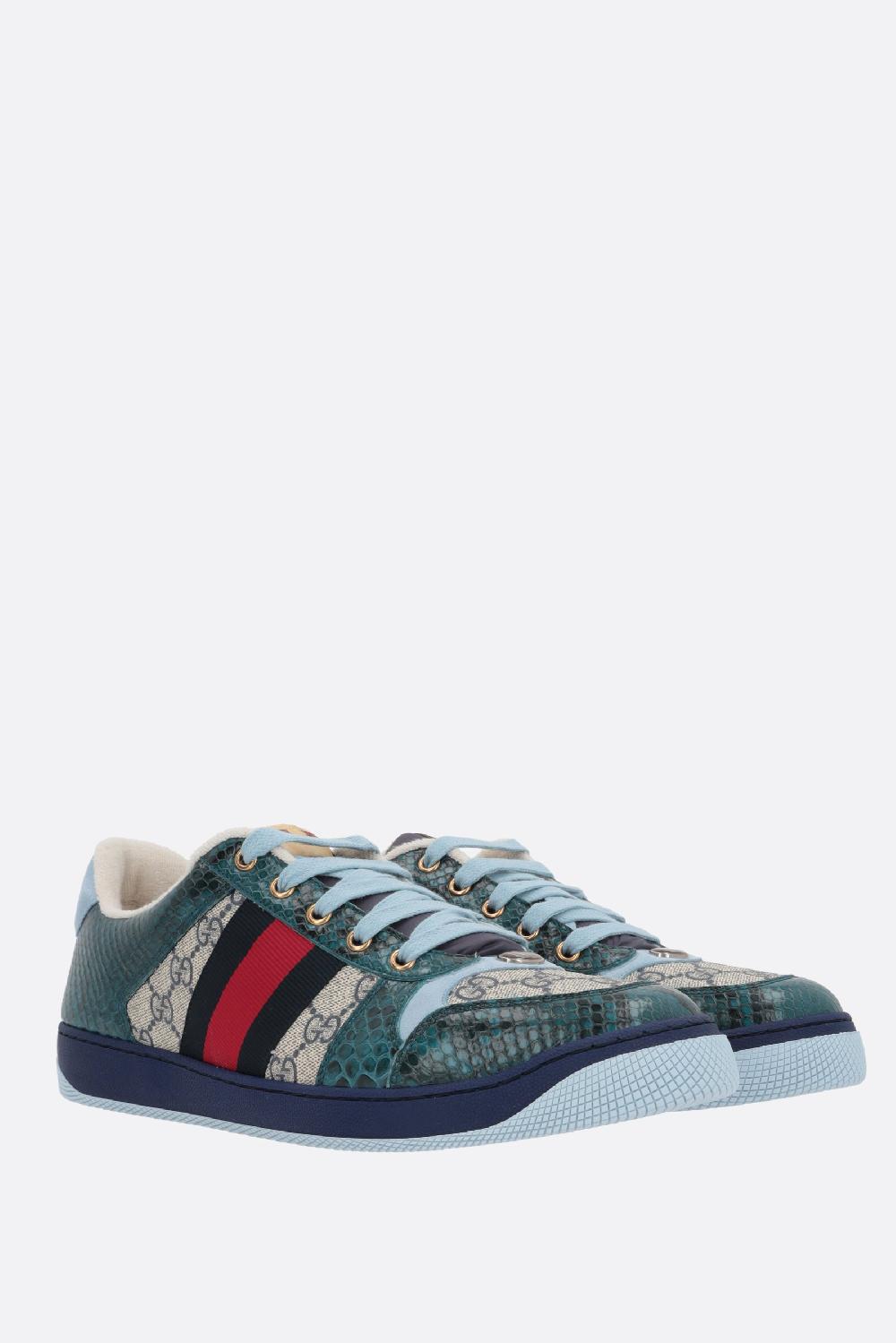 GUCCI Sneaker Screener In Un Mix Di Materiali