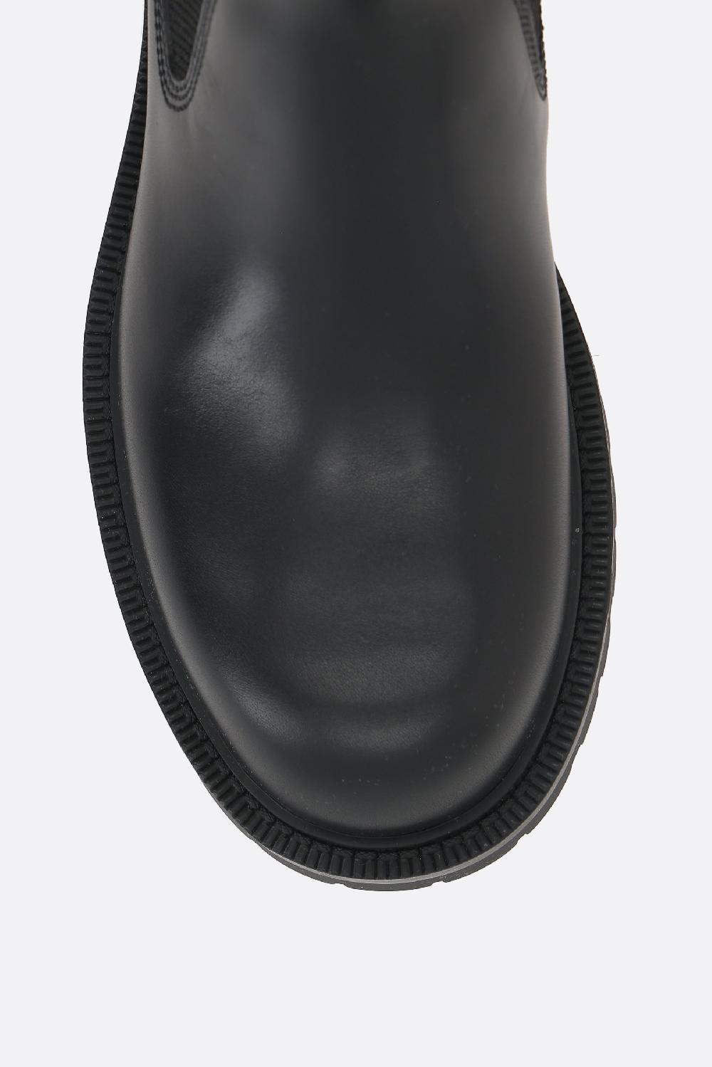 GUCCI Stivaletto Chelsea In Pelle Liscia