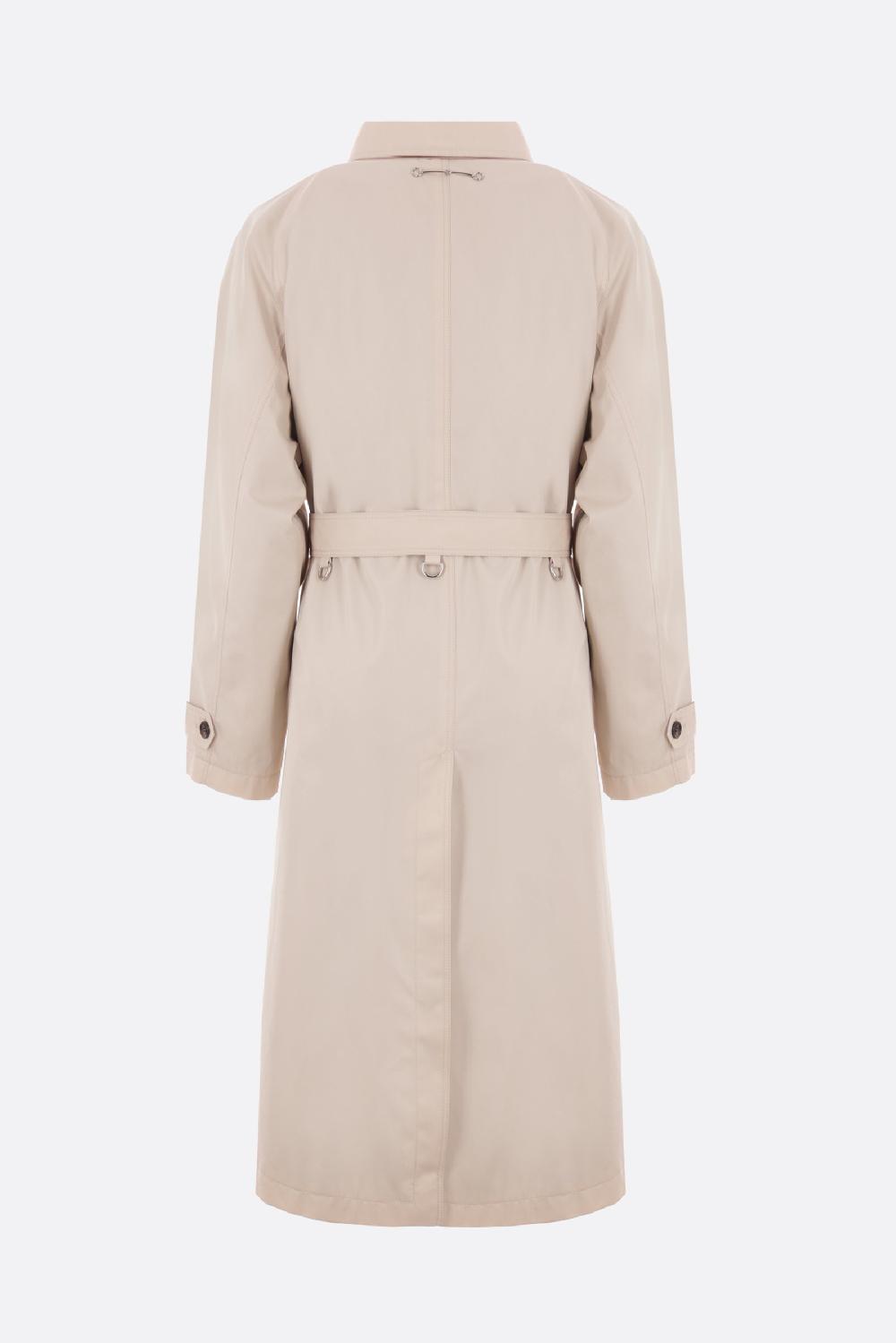 GUCCI Trench Monopetto In Gabardine