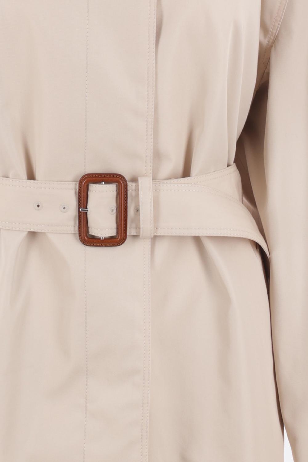 GUCCI Trench Monopetto In Gabardine