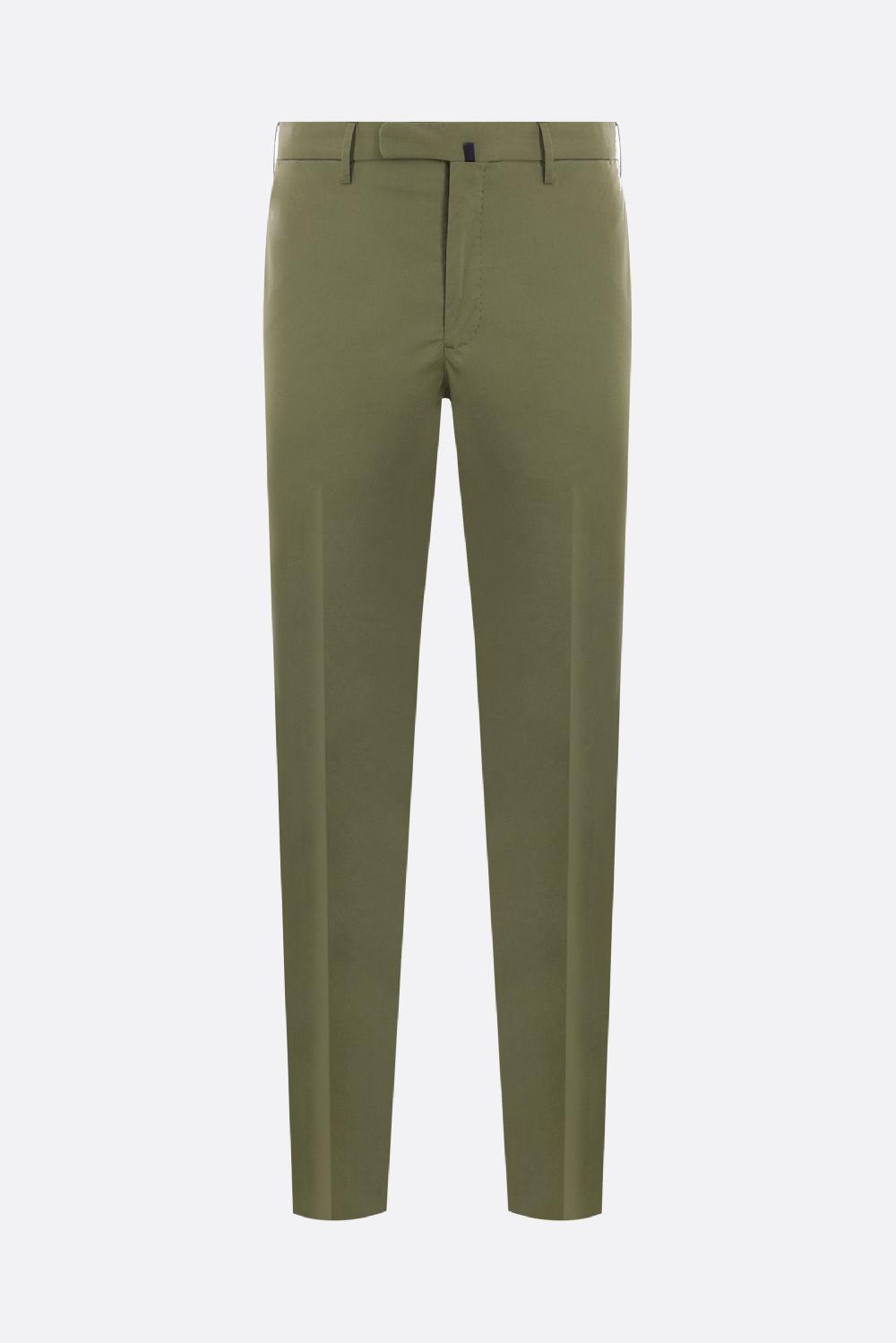 INCOTEX pantalone slim-fit in cotone stretch