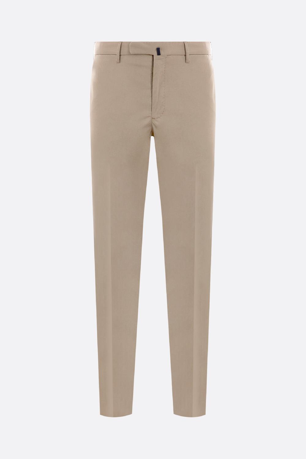 INCOTEX pantalone slim-fit in cotone stretch