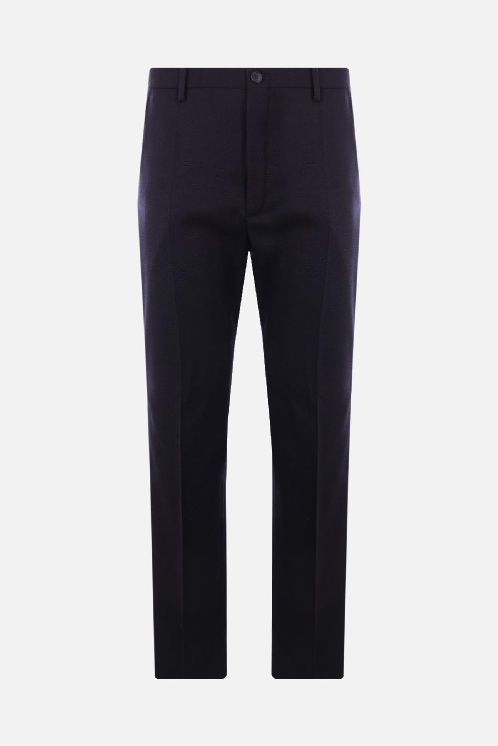 INCOTEX pantalone slim-fit in gabardine