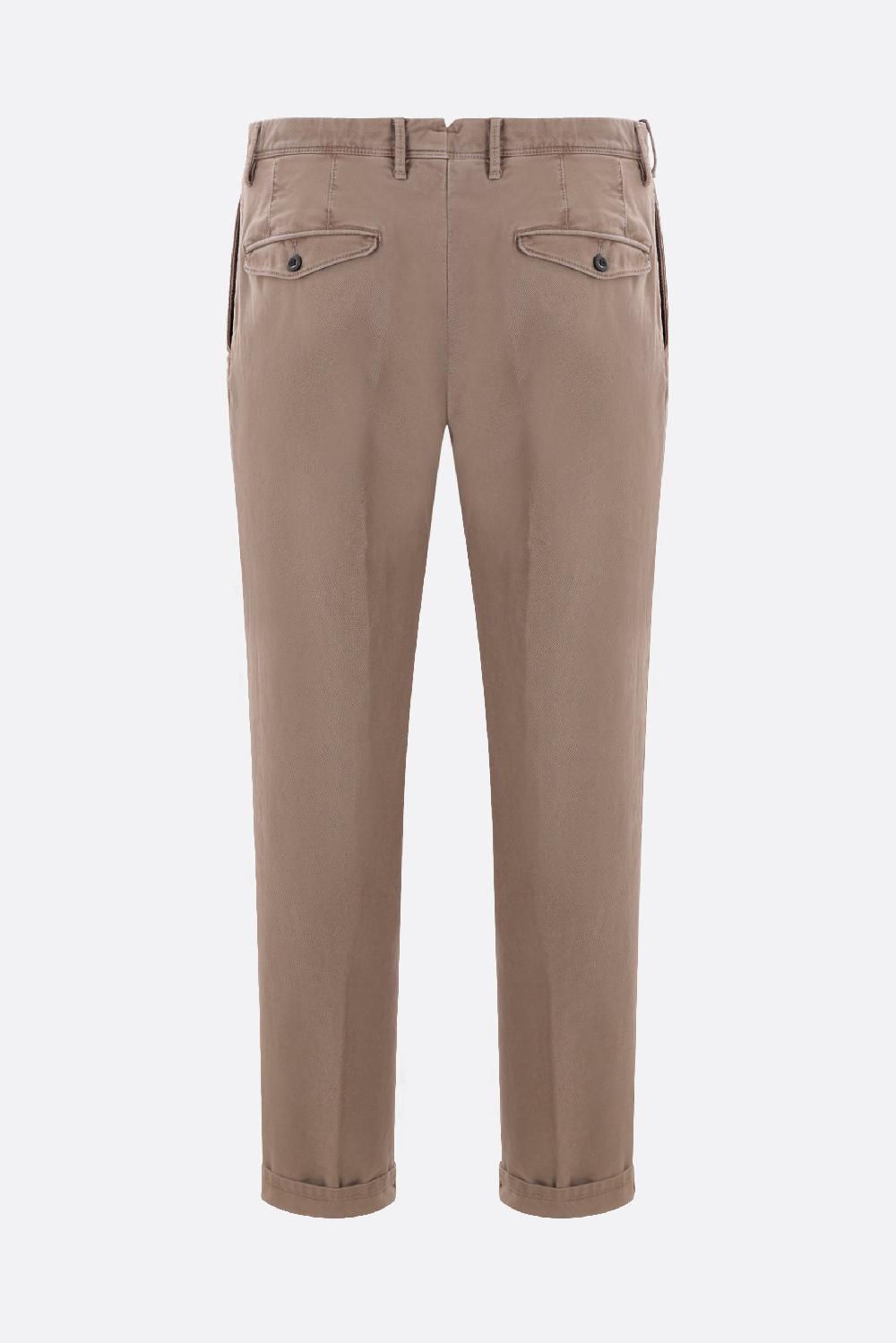 INCOTEX Pantalone Tapered-fit In Gabardine