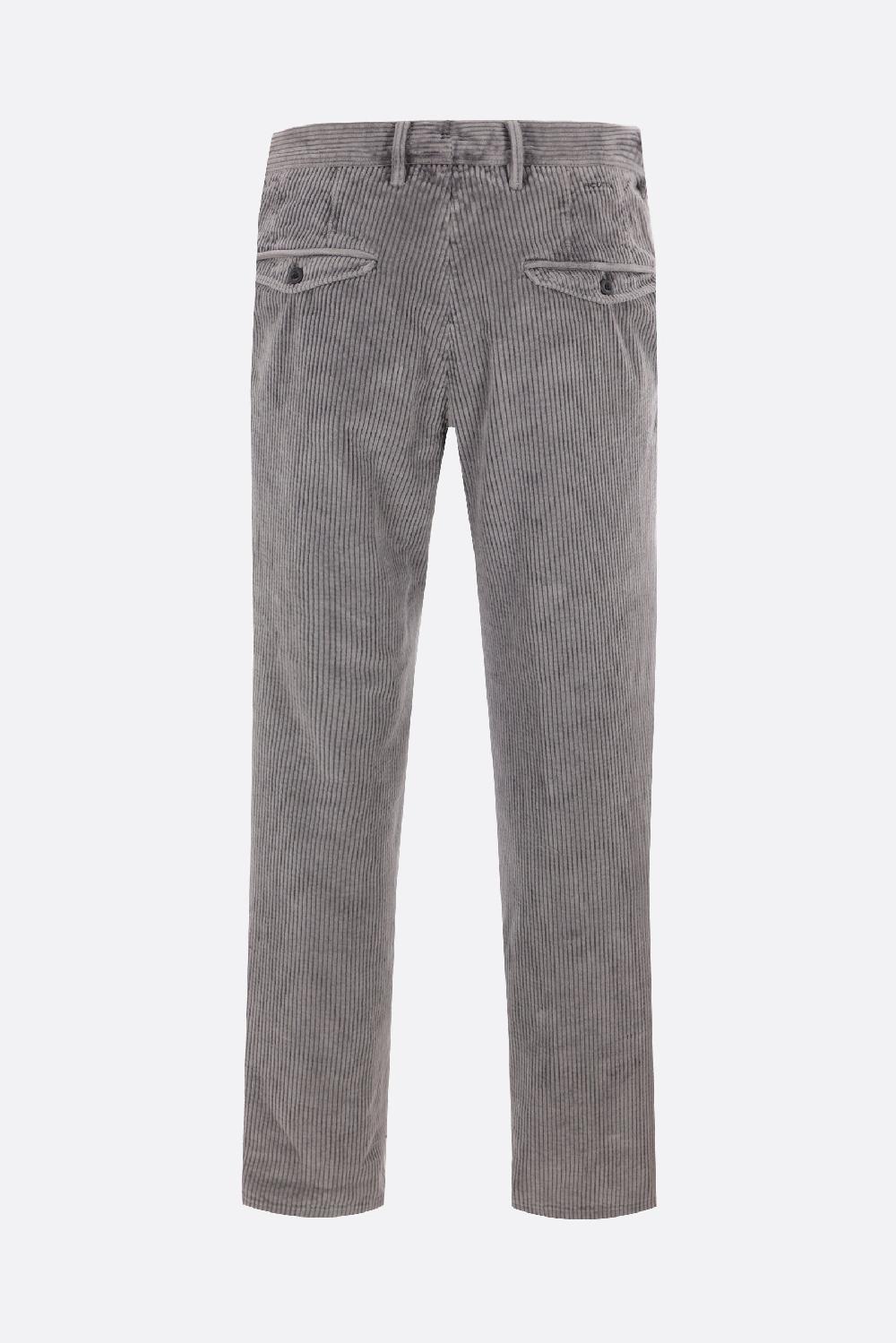 INCOTEX Pantalone Tapered-fit In Velluto A Coste