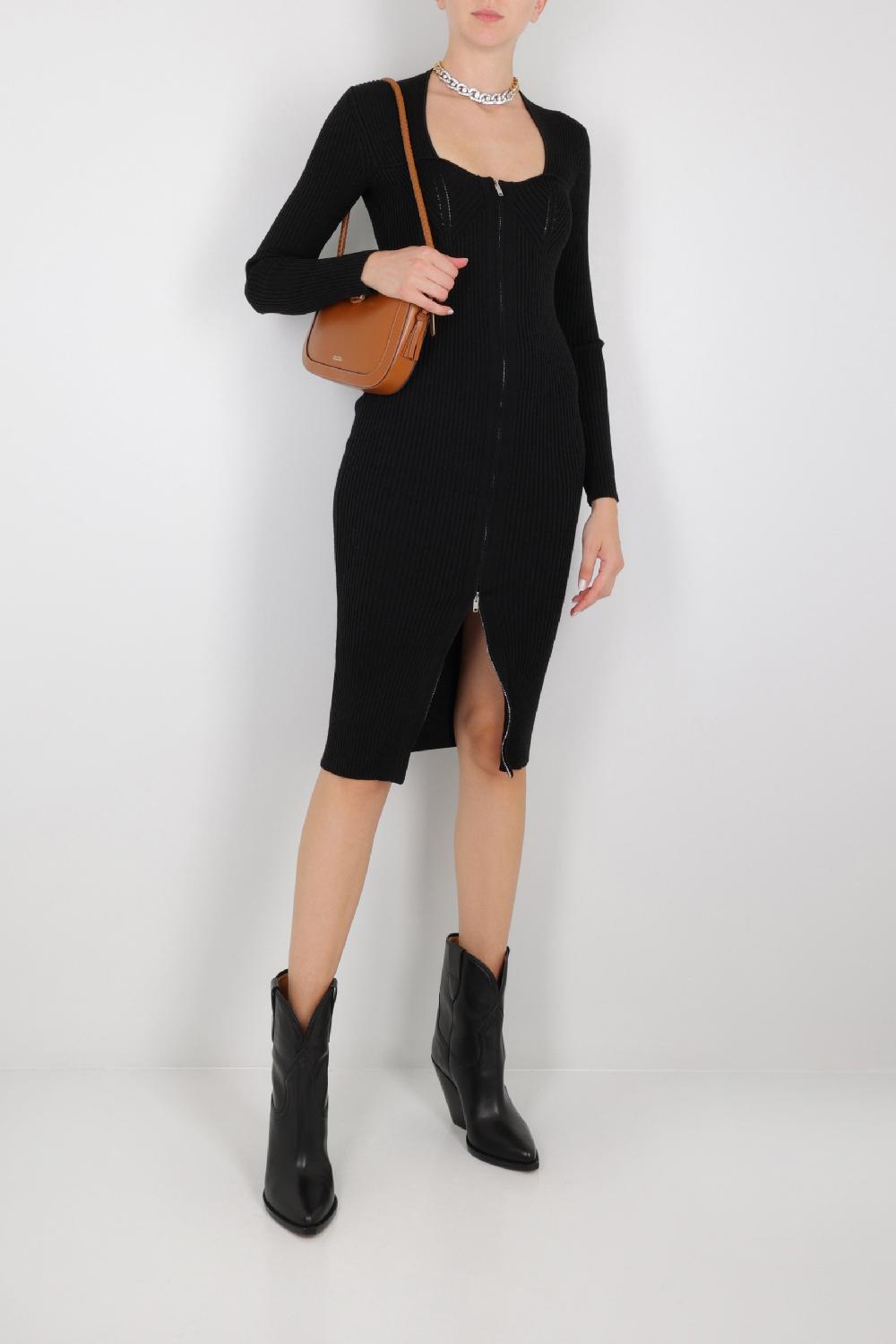 ISABEL MARANT Abito Zael In Maglia A Costine