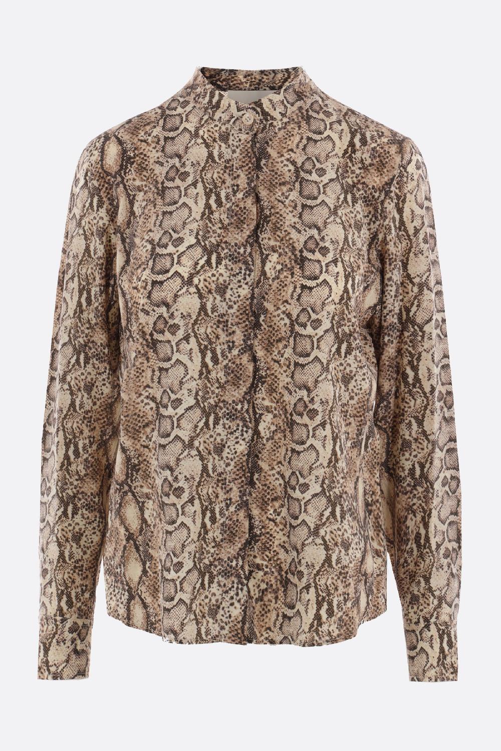 ISABEL MARANT camicia Ilda in seta stretch