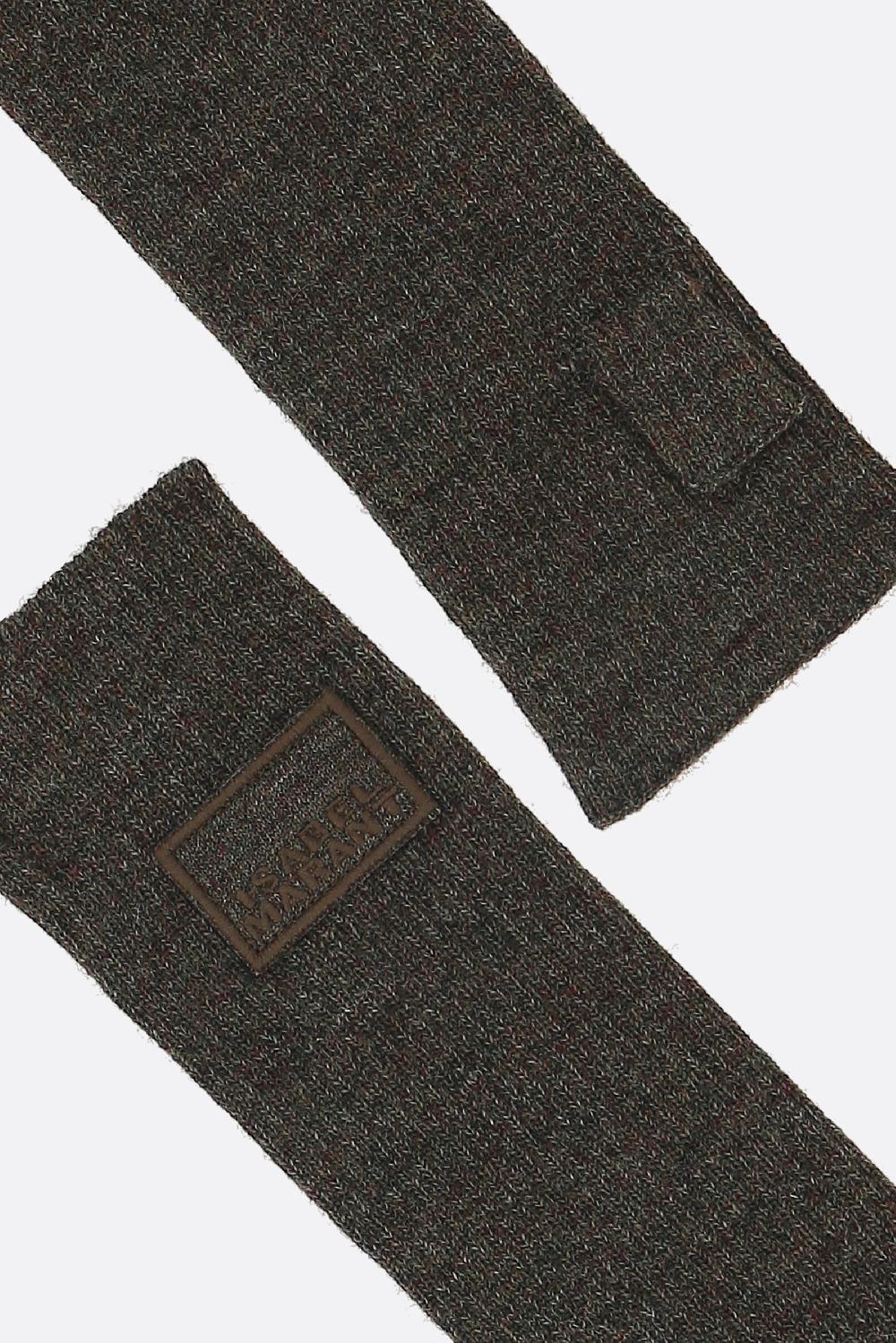 ISABEL MARANT Guanti Senza Dita Hollis In Lana