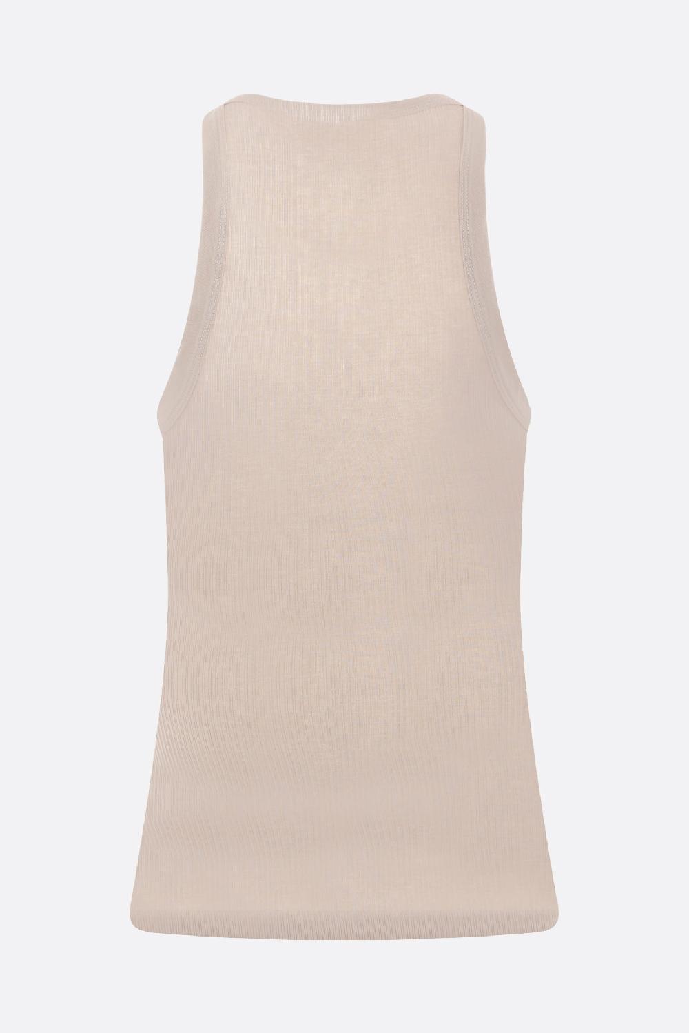 JAMES PERSE Canotta In Jersey A Costine