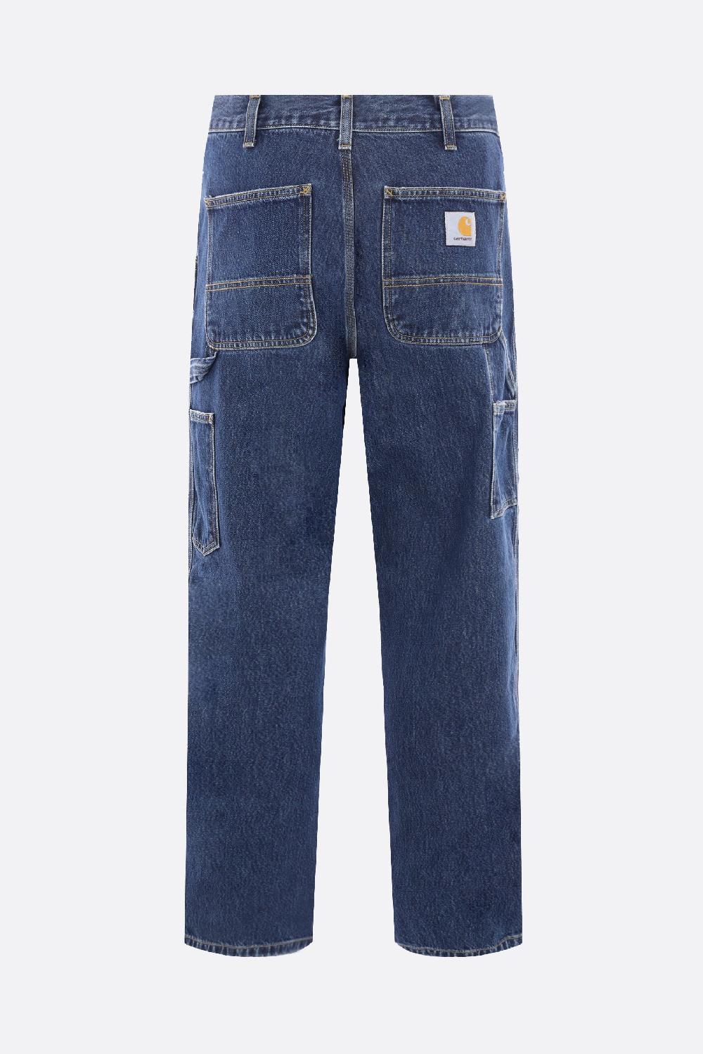 CARHARTT WIP Jeans Cargo Loose-fit Double Knee In Denim