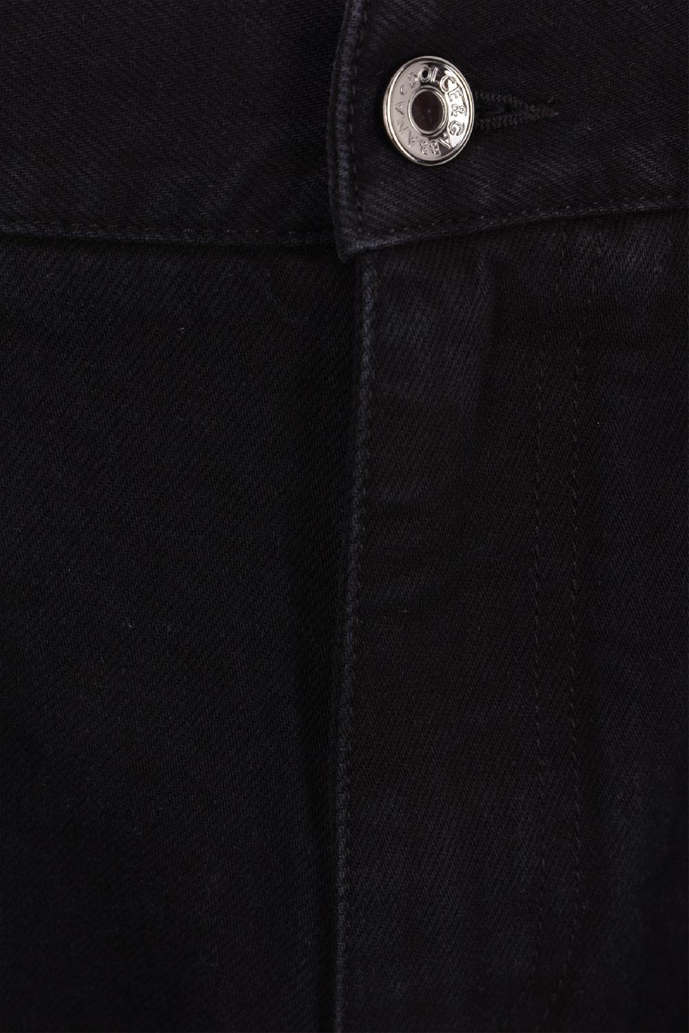 DOLCE & GABBANA Jeans Classic In Denim Con Placca Logo