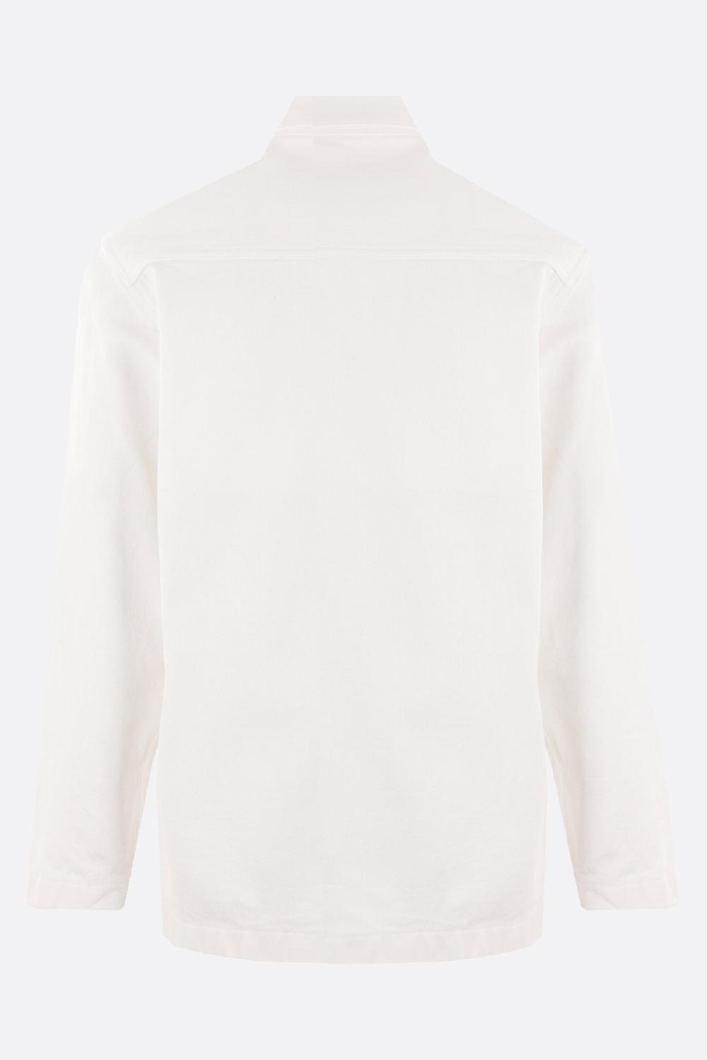 JIL SANDER Giacca-camicia In Denim Con Logo