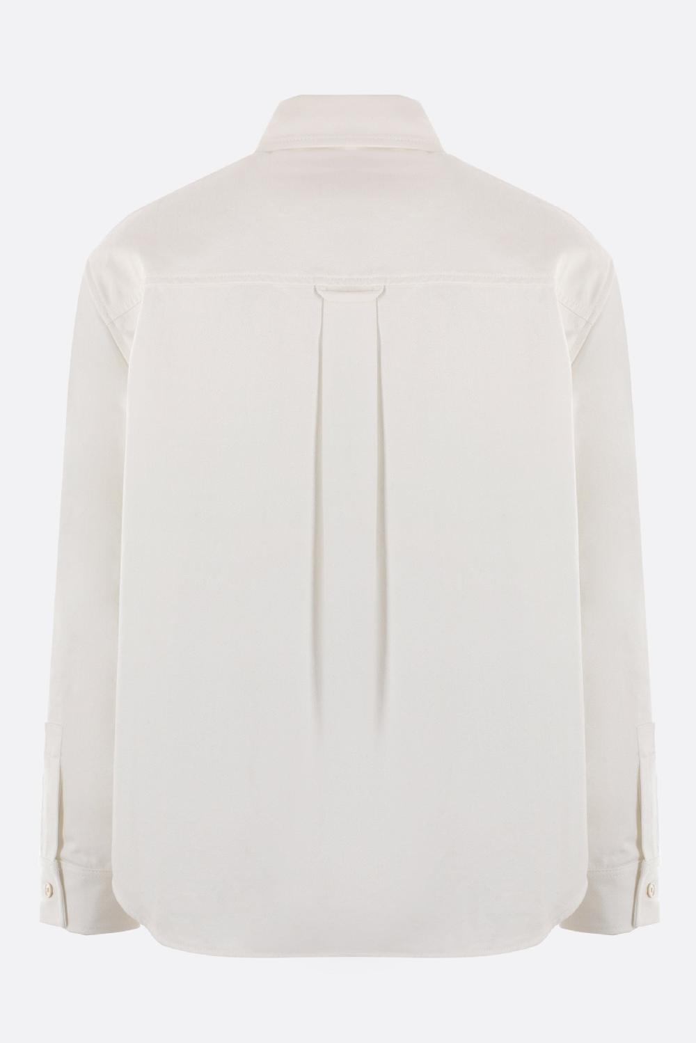 JIL SANDER Giacca-camicia Oversize In Denim