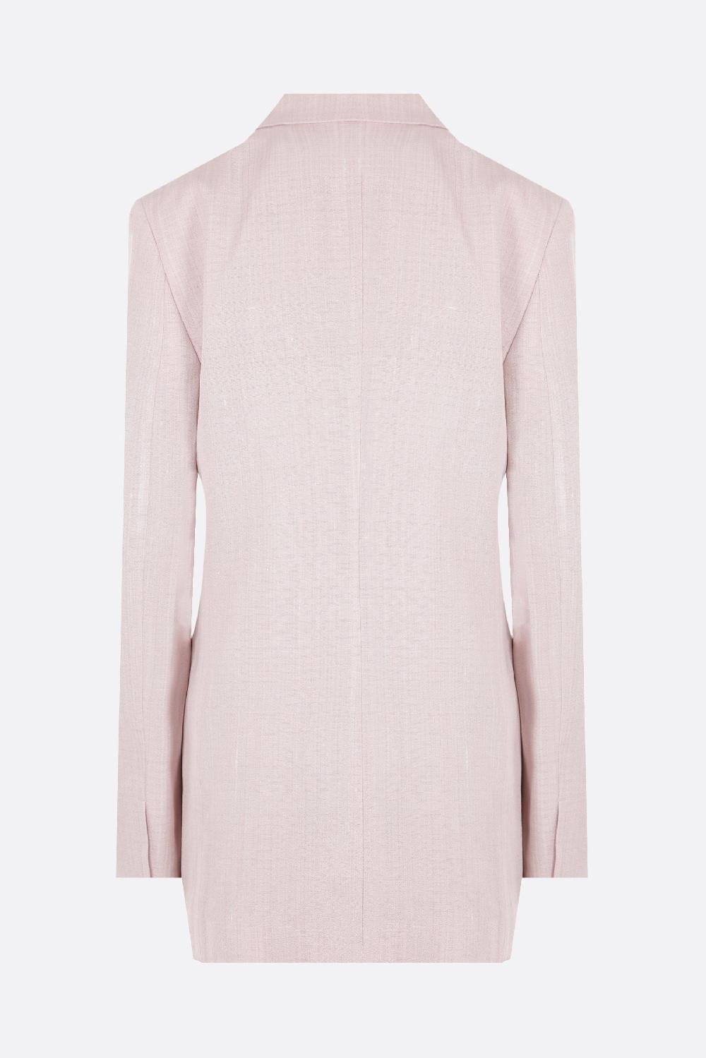 JIL SANDER Giacca Sartoriale In Viscosa E Seta