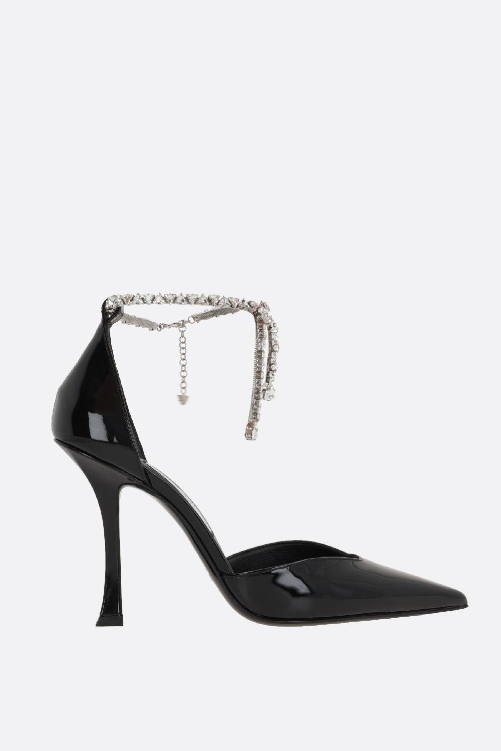 JIMMY CHOO décolleté d'orsay Stevie in vernice