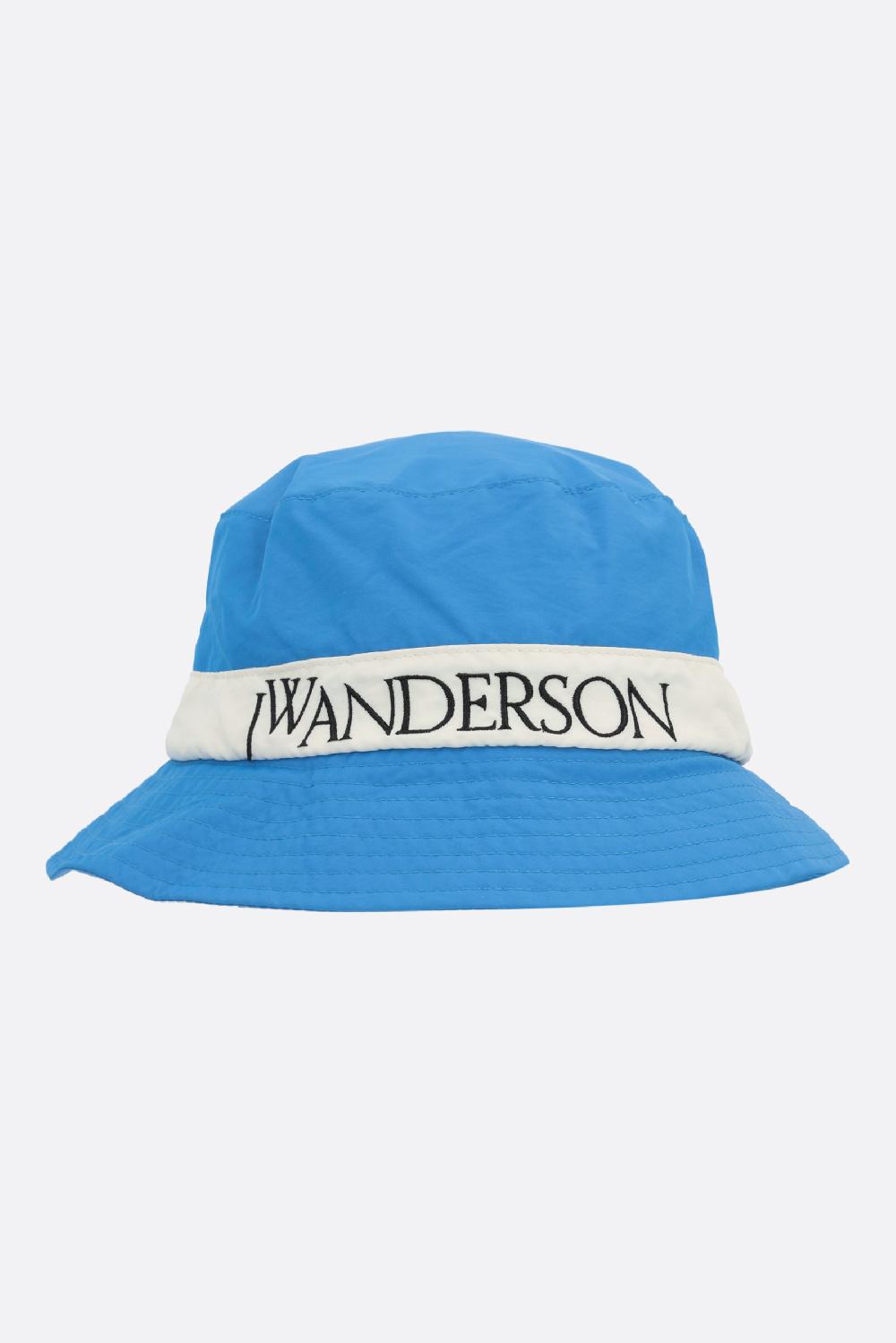 JW ANDERSON Cloche In Nylon Ricamo Logo