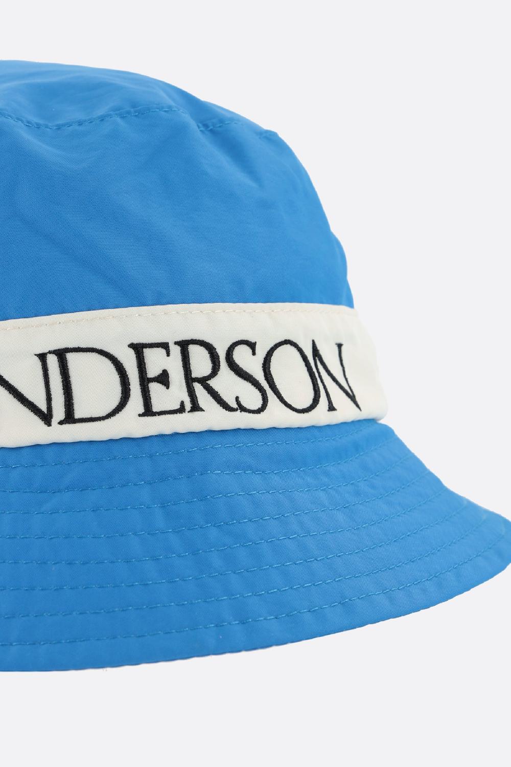 JW ANDERSON Cloche In Nylon Ricamo Logo