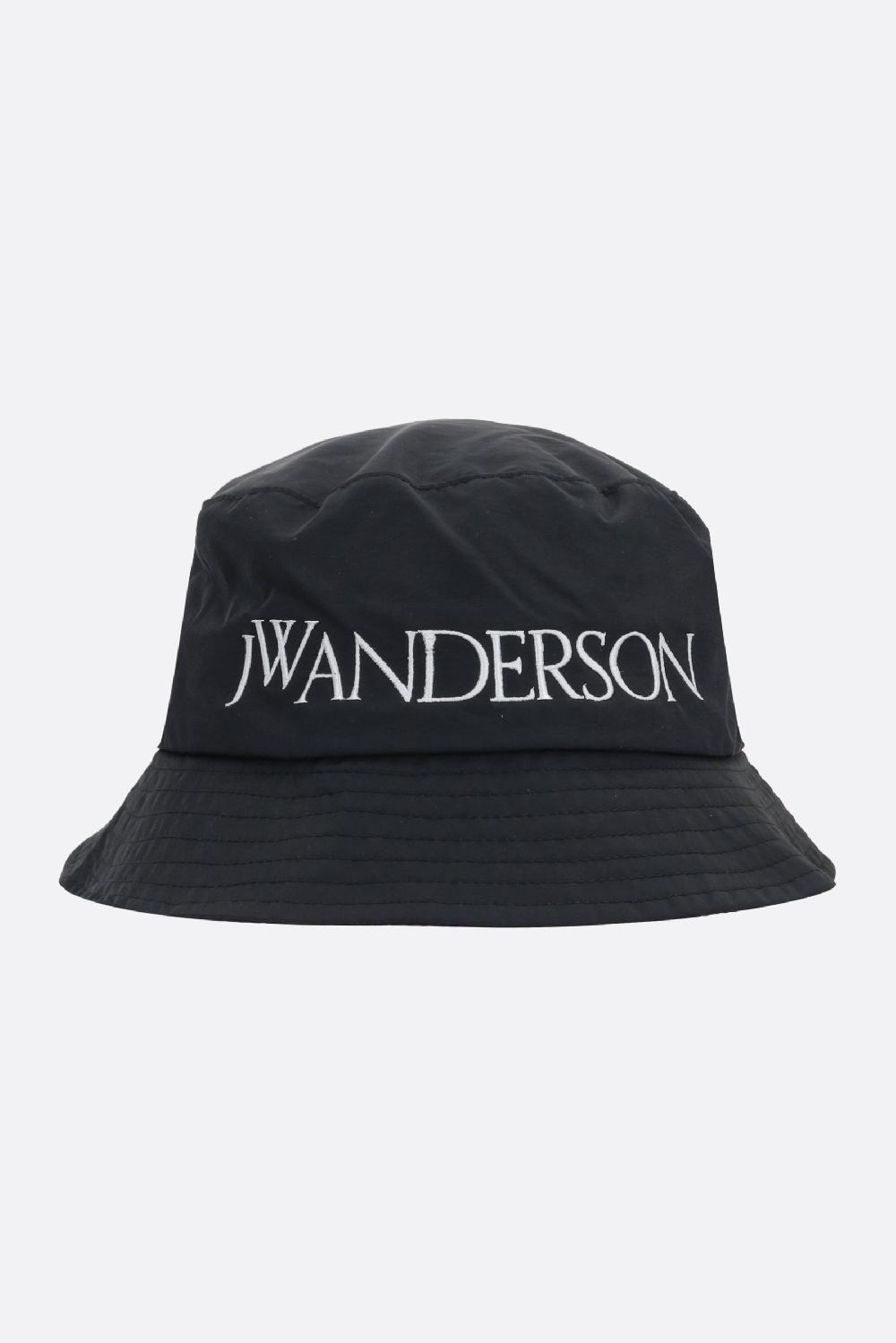 JW ANDERSON cloche in nylon ricamo logo