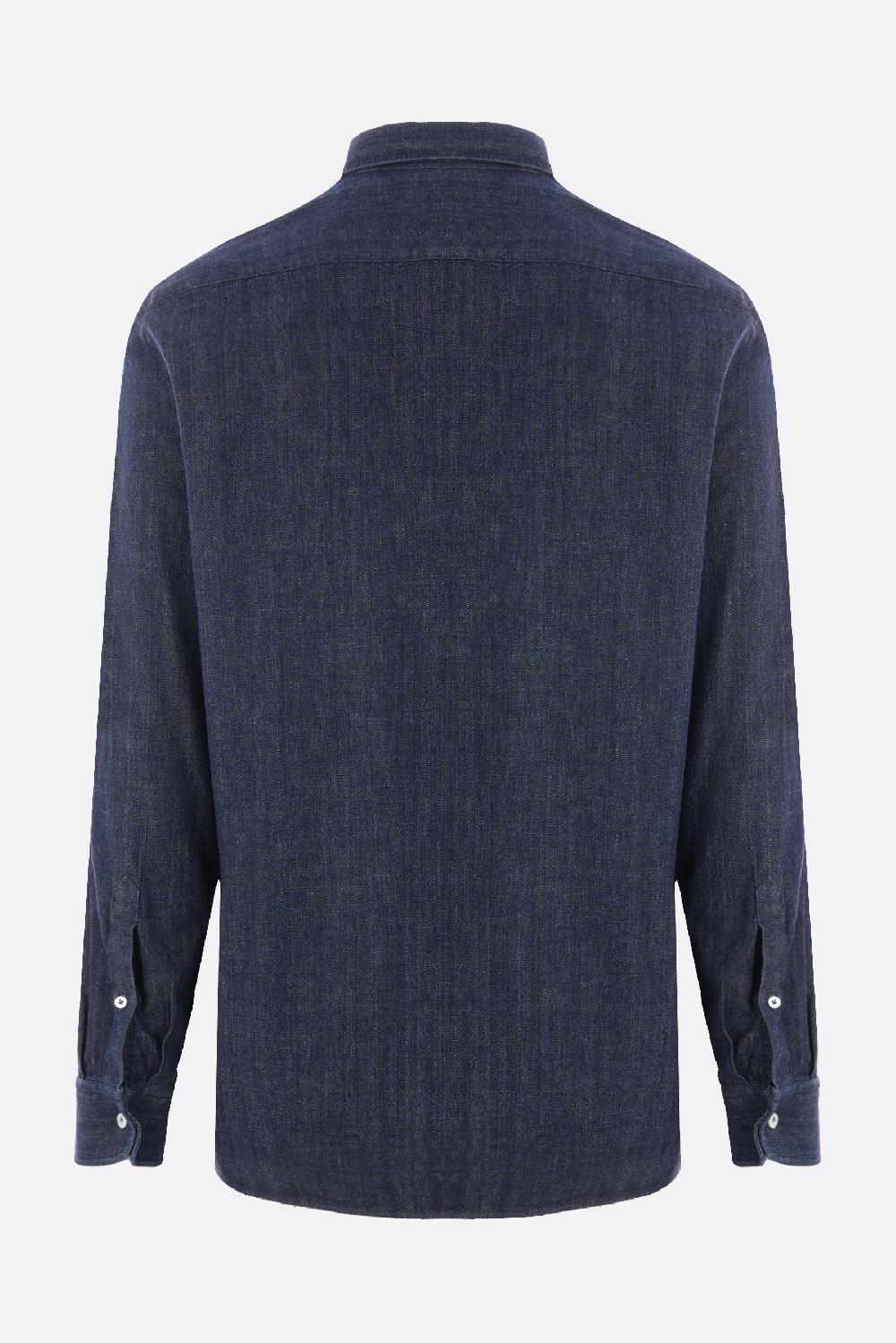 LARDINI Camicia In Denim