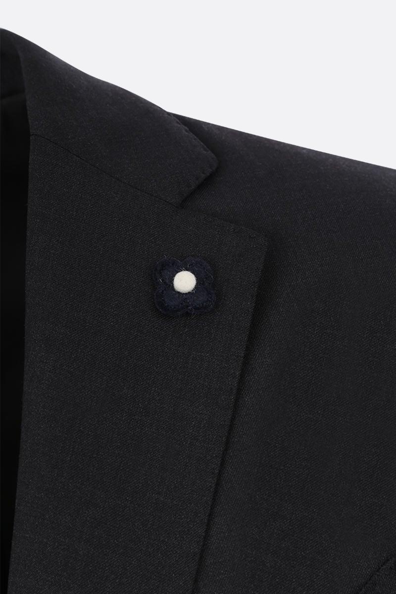 LARDINI Giacca Monopetto In Misto Lana