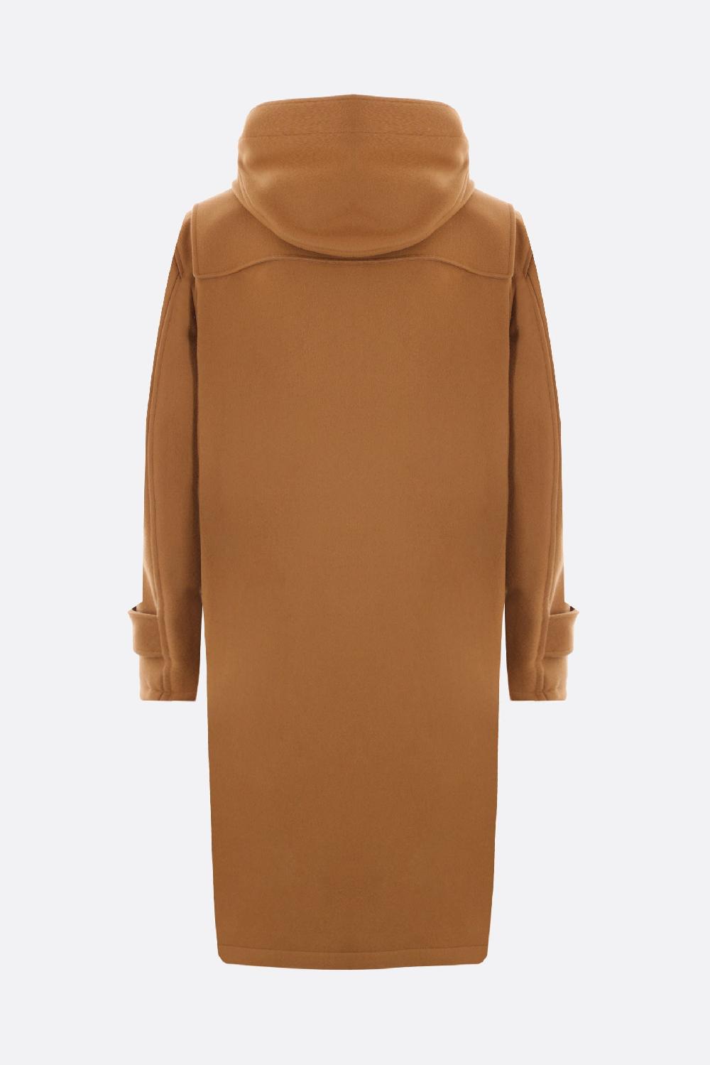 LARDINI Montgomery Con Cappuccio In Misto Lana