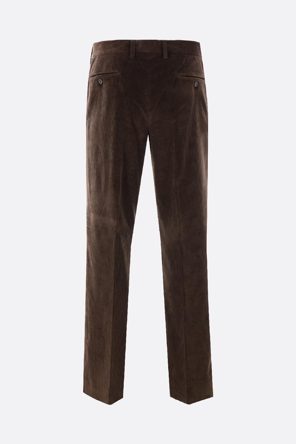 LARDINI Pantalone In Velluto A Coste