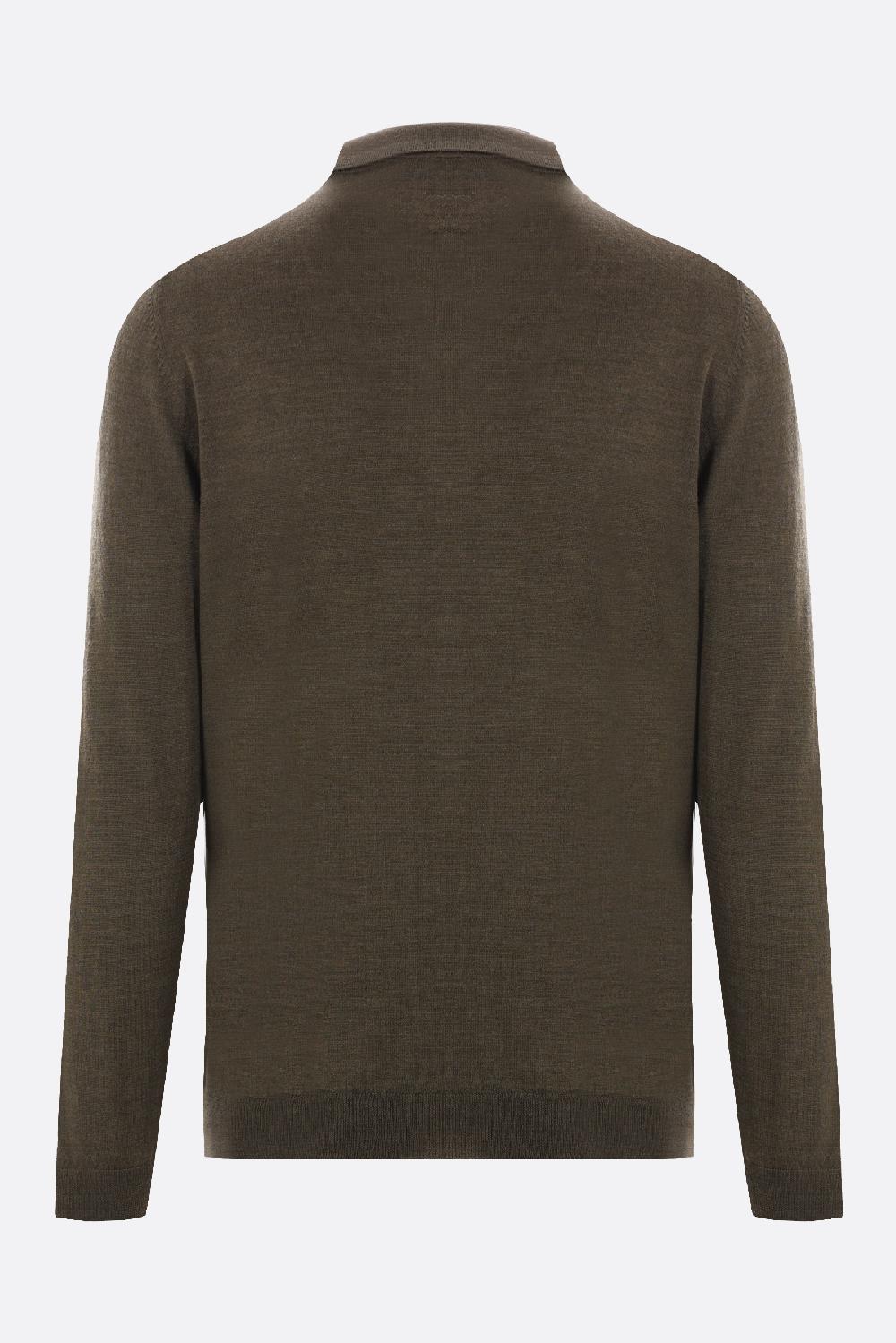LARDINI Pullover A Polo In Lana