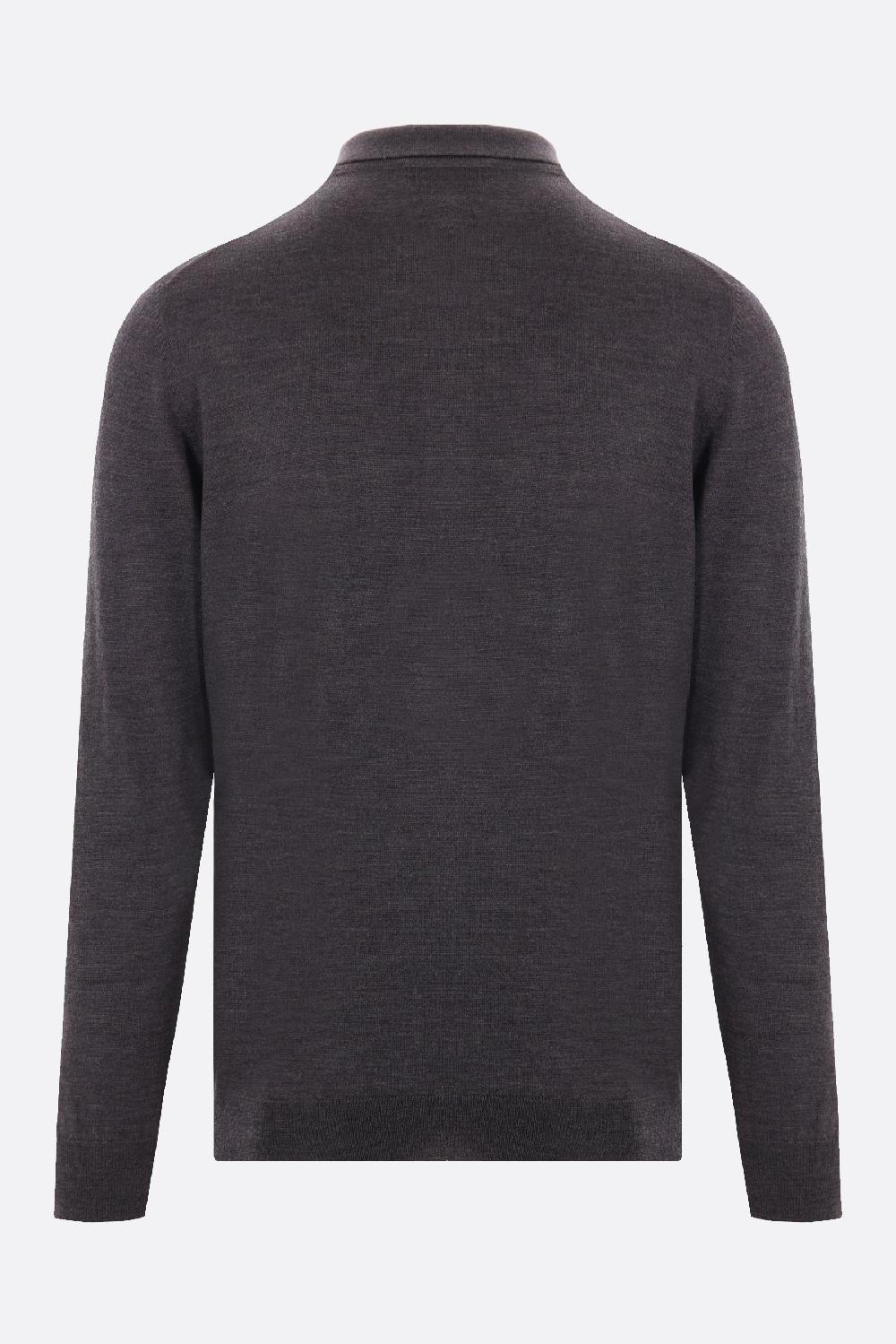 LARDINI Pullover A Polo In Lana