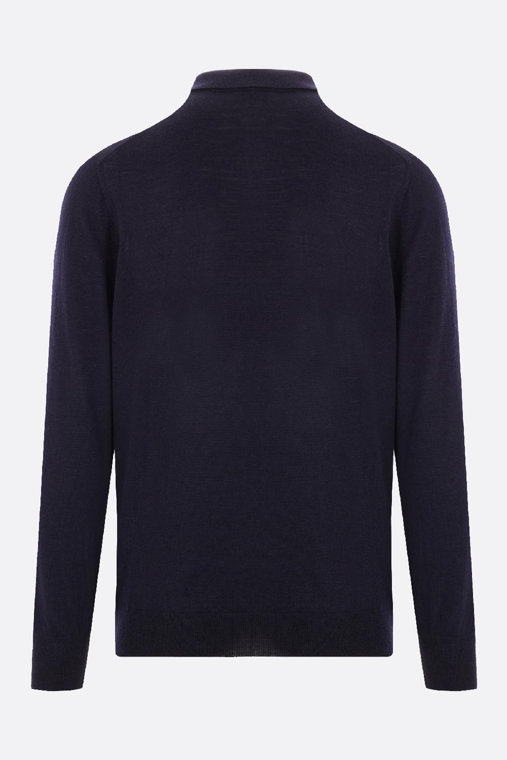 LARDINI Pullover A Polo In Lana
