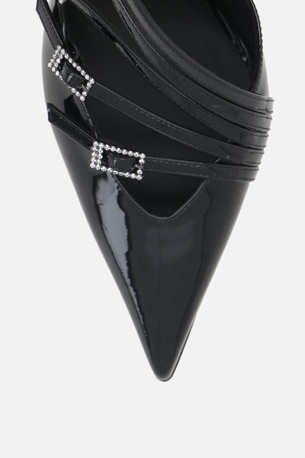 LE SILLA Décolleté D'Orsay Scarlet In Vernice