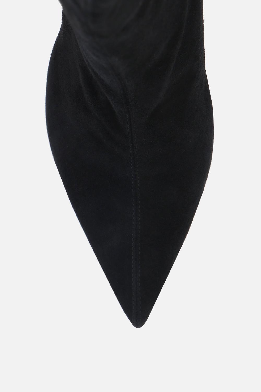 LE SILLA Stivaletto Eva In Suede Stretch