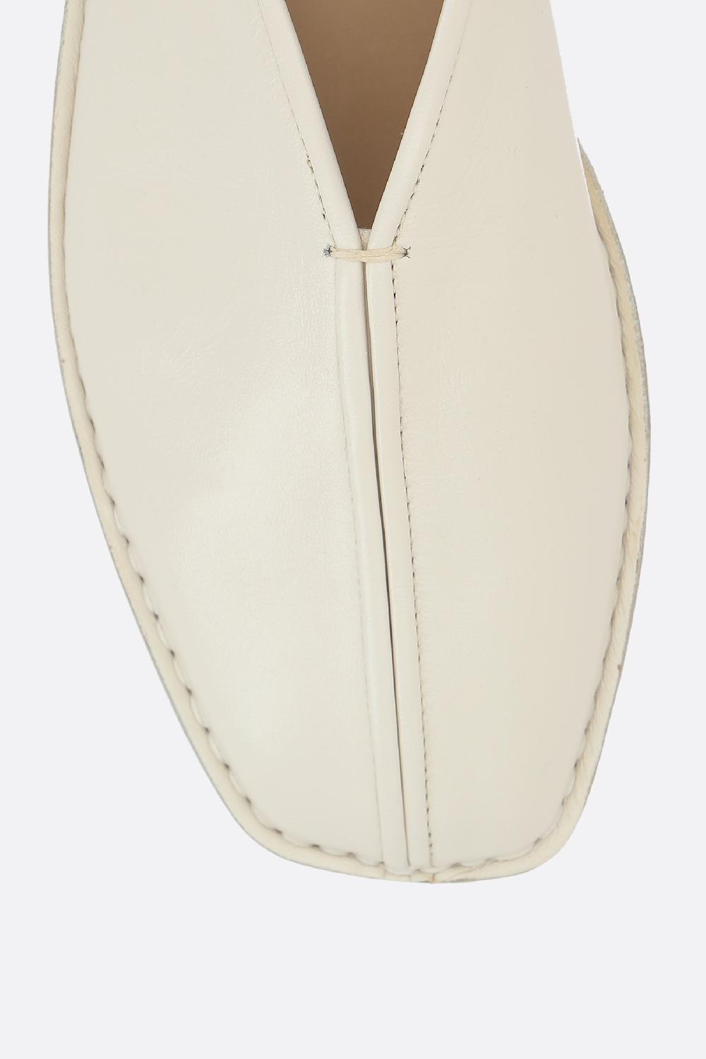 LEMAIRE Slipper Piped In Nappa