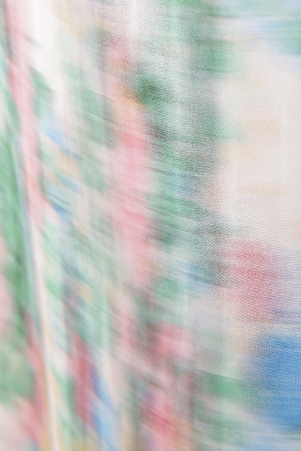 LOEWE Gonna In Raso Stampa Stroboscopica