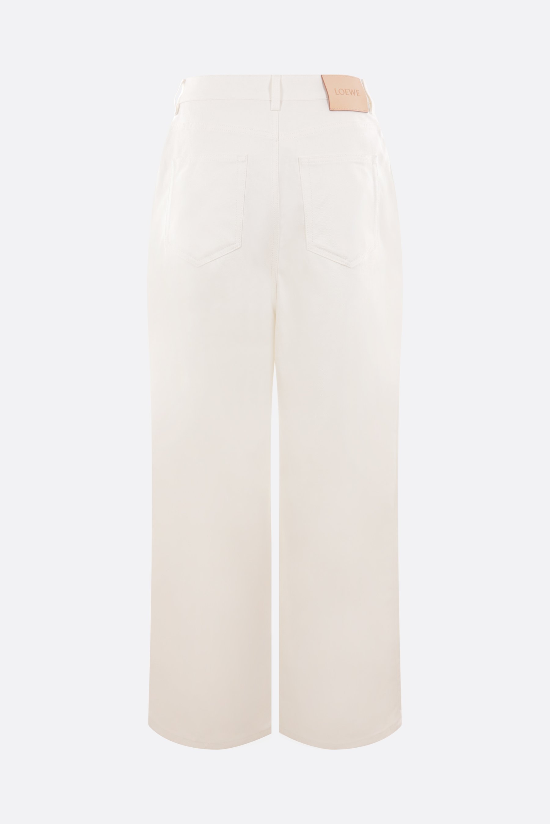 LOEWE Jeans A Vita Alta In Denim