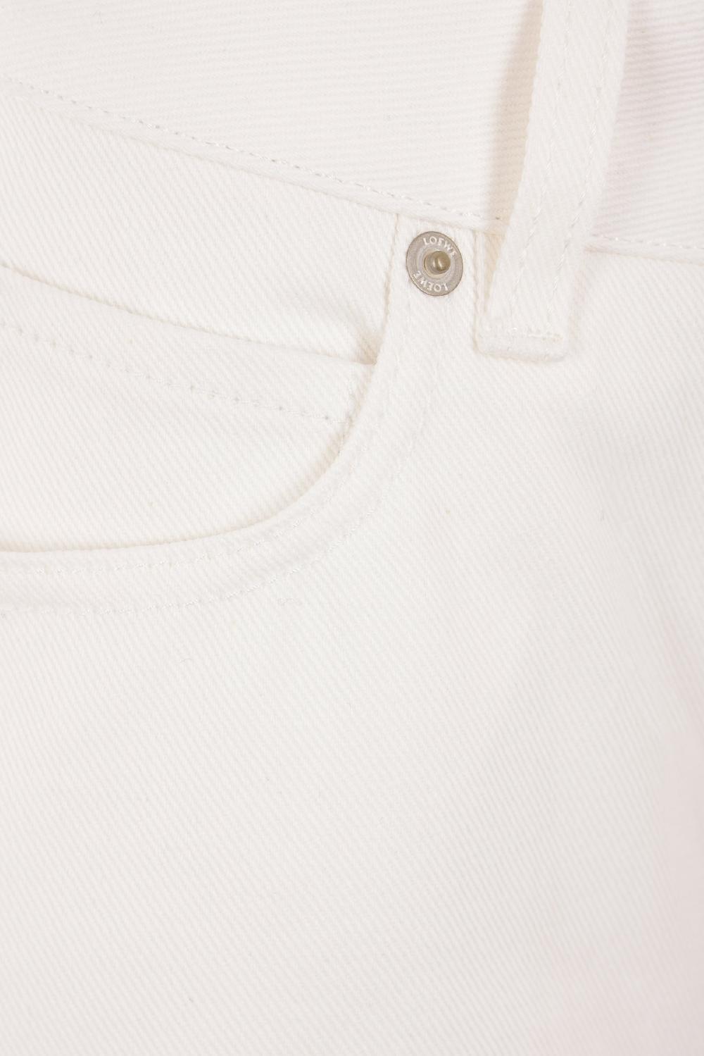 LOEWE Jeans A Vita Alta In Denim