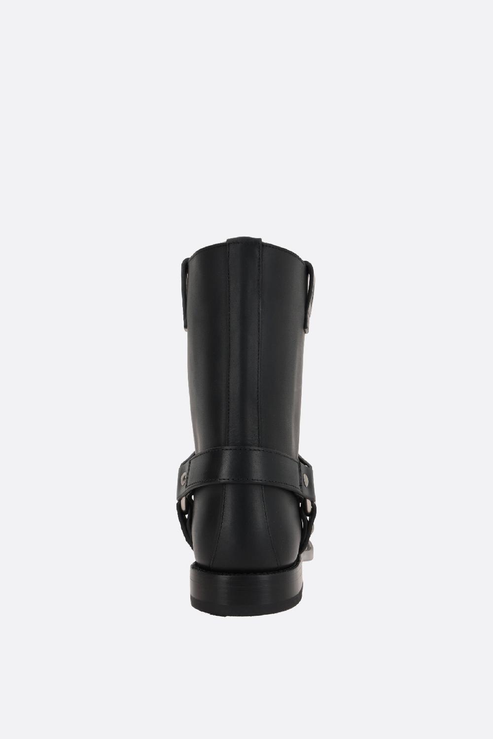 LOEWE Stivale Campo Biker In Pelle Liscia