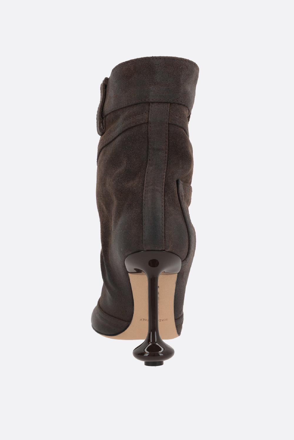 LOEWE Stivaletto Toy In Suede Cerato