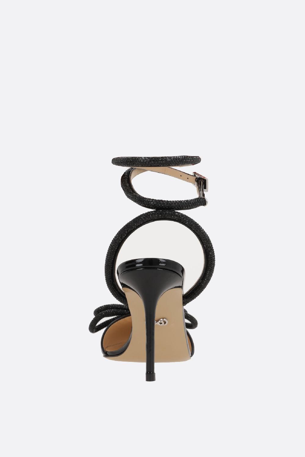 MACH & MACH Sandalo Double Bow In Vernice