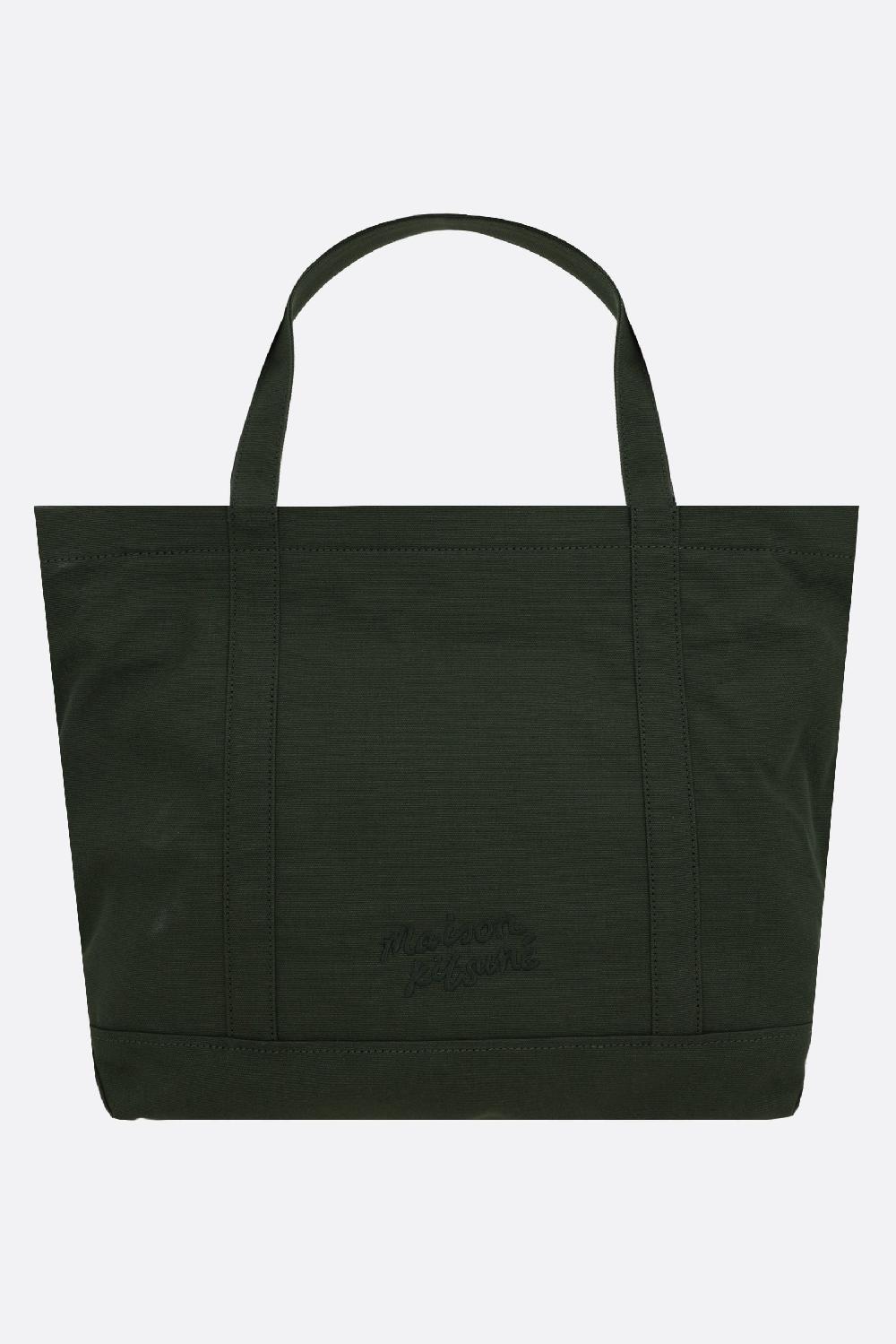 MAISON KITSUNÉ Borsa Tote Fox Head Large In Canvas