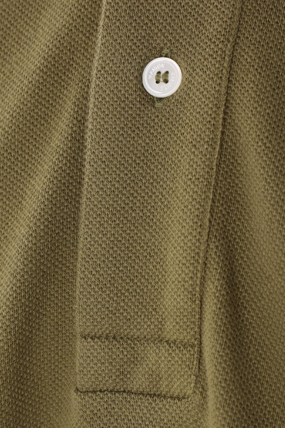 MAISON KITSUNÉ Polo In Piquet Patch Bold Fox Head