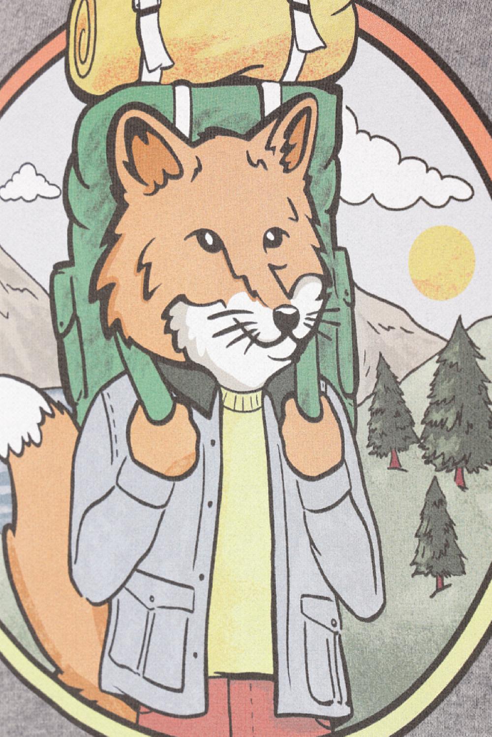 MAISON KITSUNÉ Rambling Fox Comfort Sweatshirt