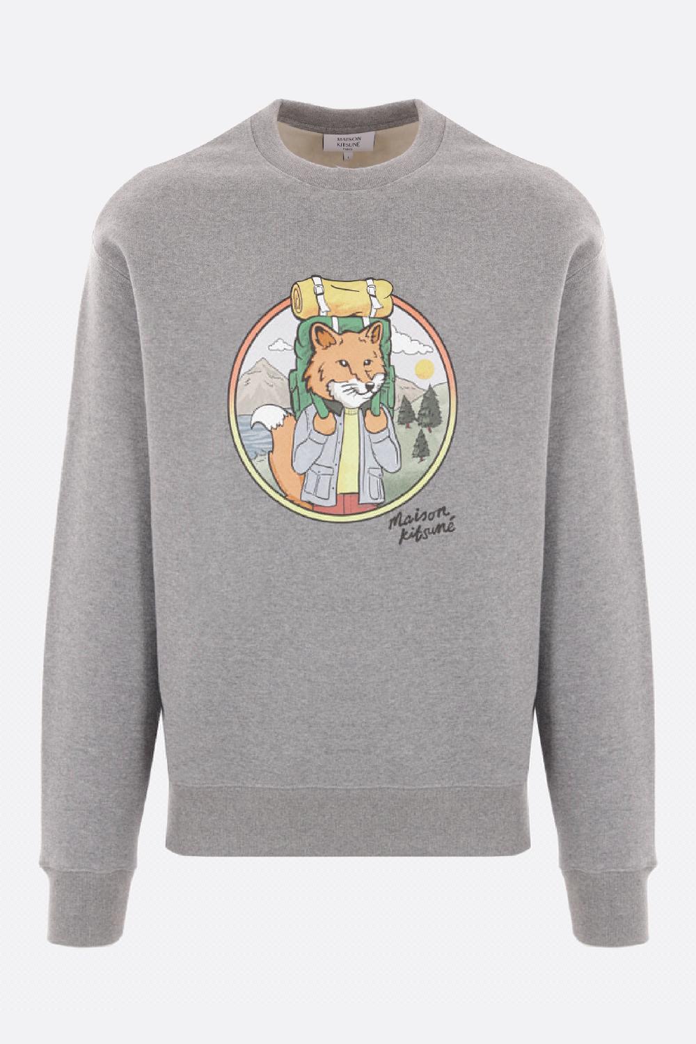 MAISON KITSUNÉ rambling fox comfort sweatshirt