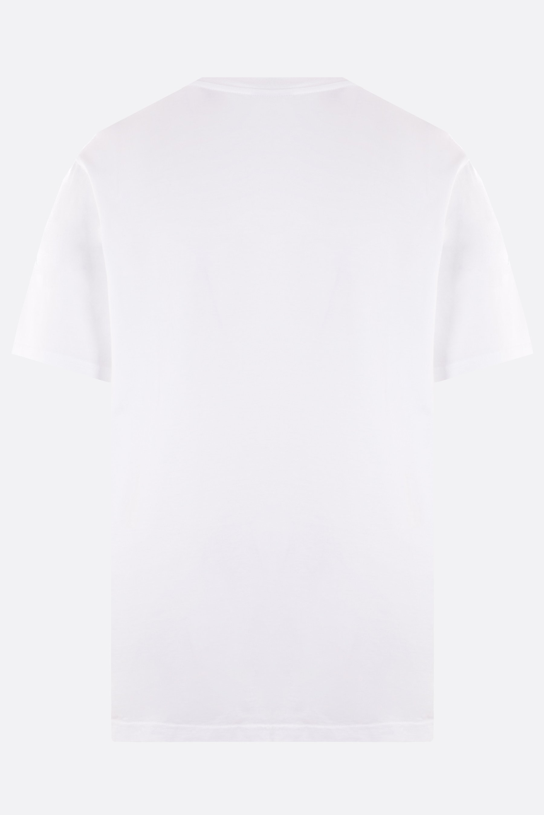 MAISON KITSUNÉ T-shirt In Cotone Patch Speedy Fox